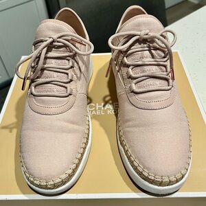 Michael Kors Blush Lace-Up Sneakers